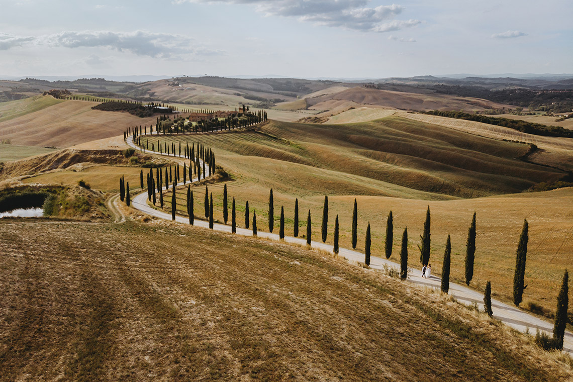 Plenerowa sesja ślubna w Toskanii - czy warto? 24