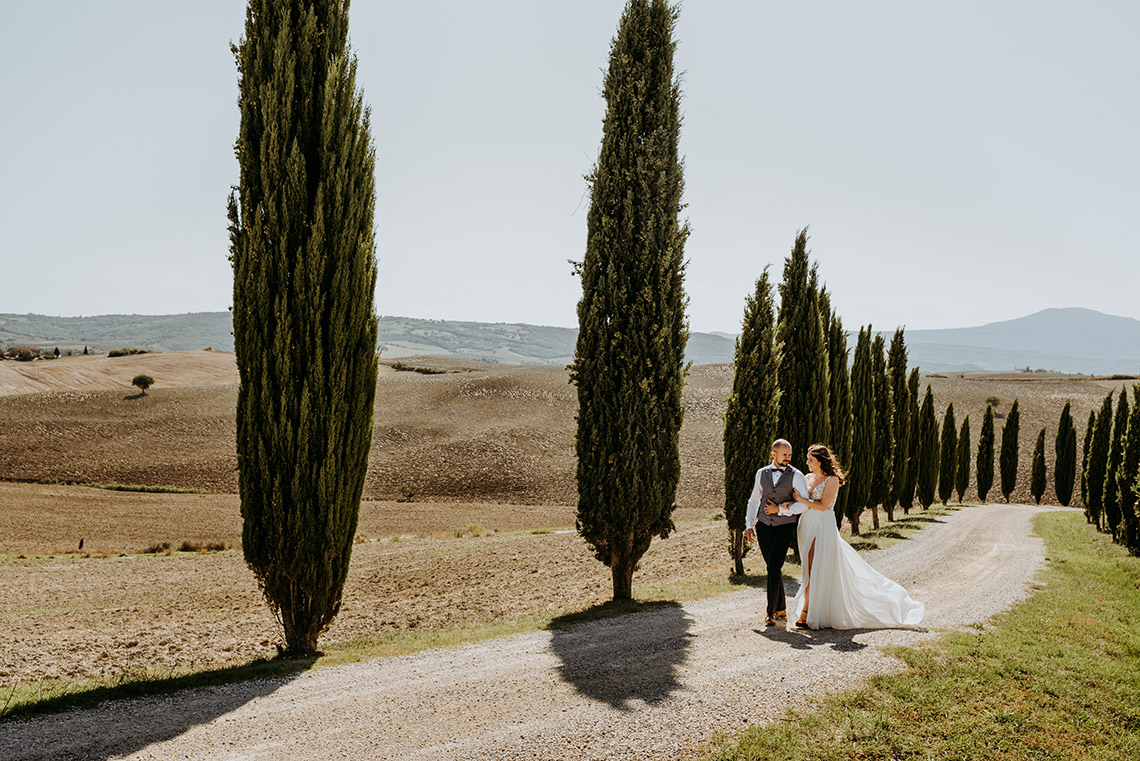 Plenerowa sesja ślubna w Toskanii - czy warto? 40