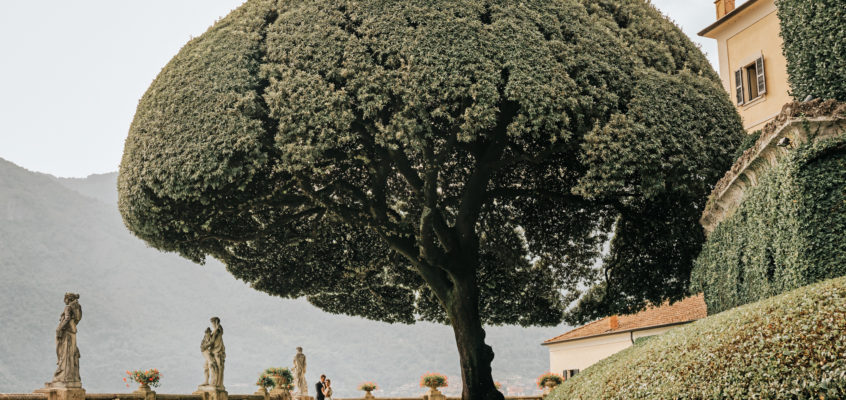 Sesja ślubna we Włoszech – Lago di Como i Villa del Balbianello